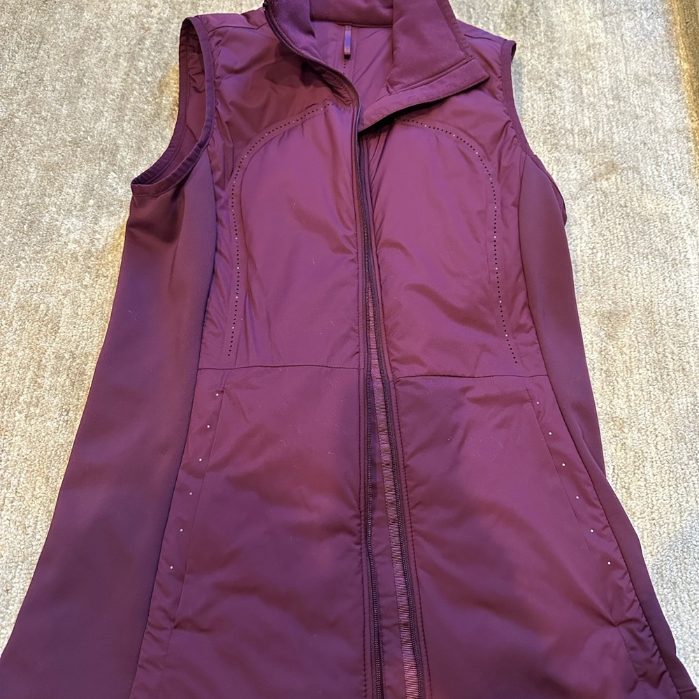 Lululemon Athletica Purple Vest